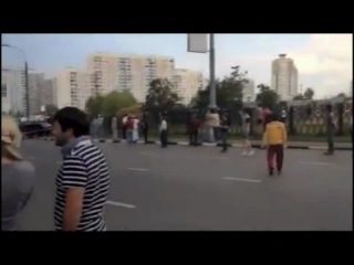 Взрыв Газели в Москве
